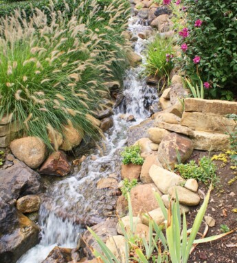 Water Feature Beige Stone Stream